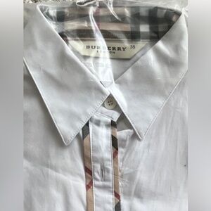 EUC Classic Burberry London Blouse from The RealReal